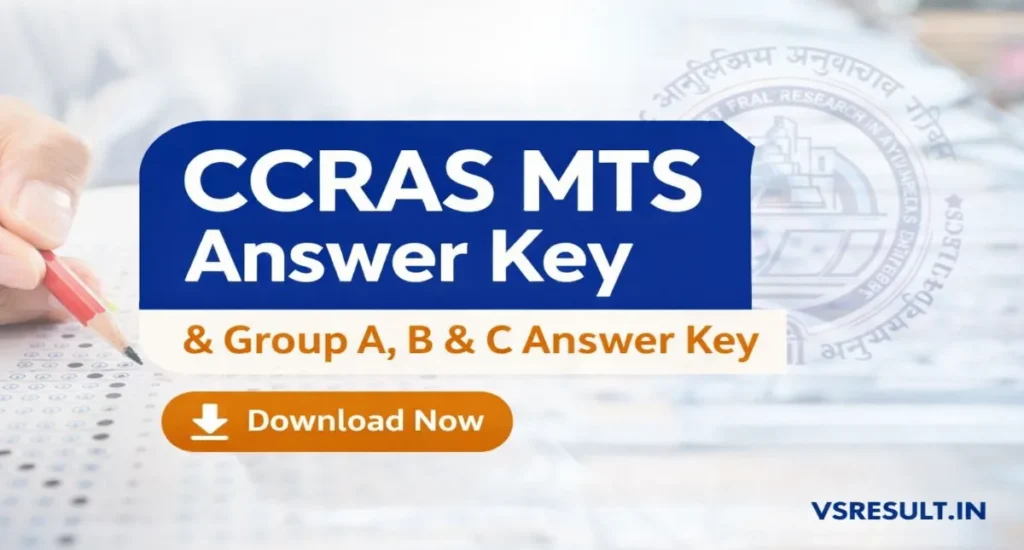 CCRAS MTS Answer Key