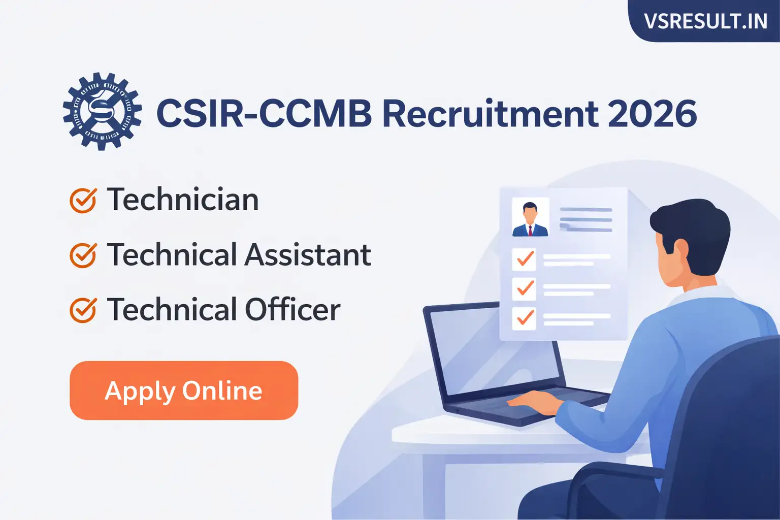CSIR-CCMB Recruitment 2026