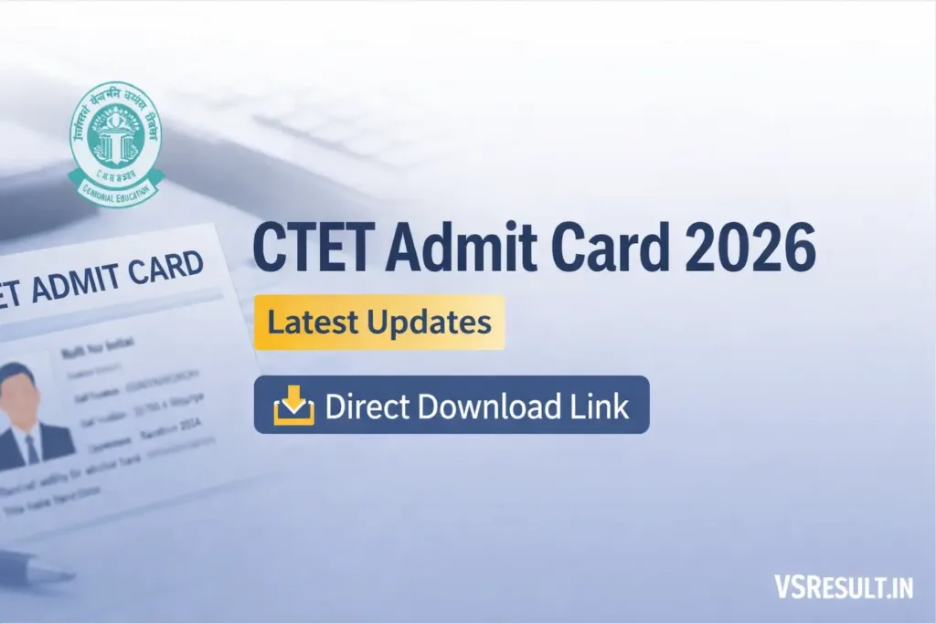 CTET Admit Card 2026