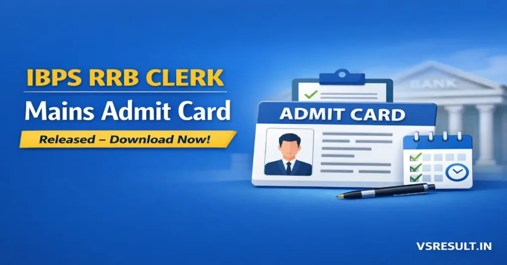 IBPS RRB Clerk Admit Card 2026