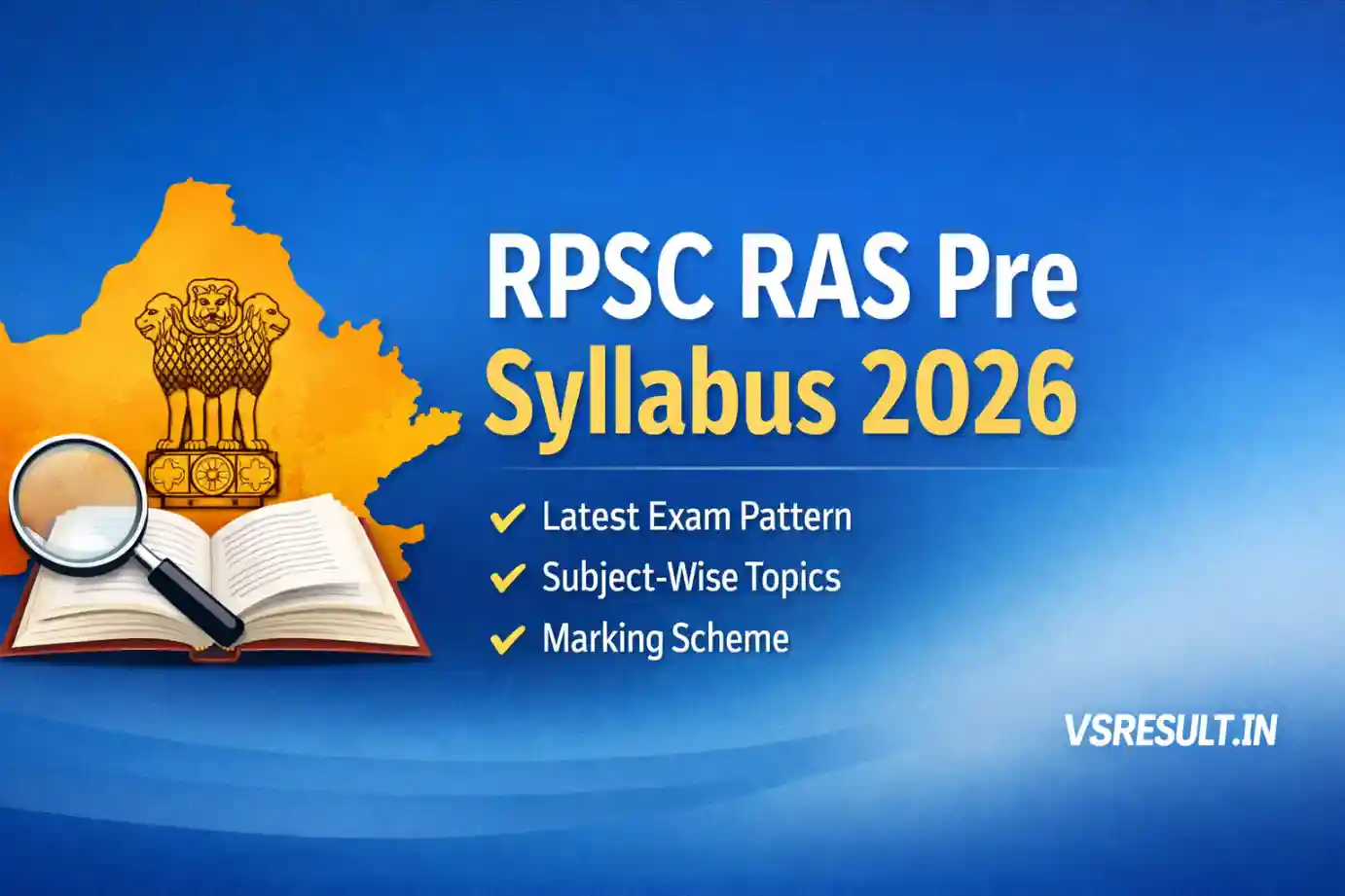 RPSC RAS Pre Syllabus 2026