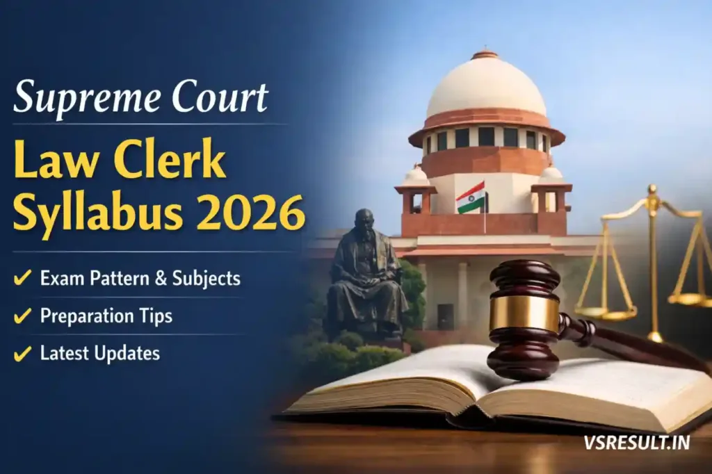 Supreme Court Law Clerk Syllabus 2026
