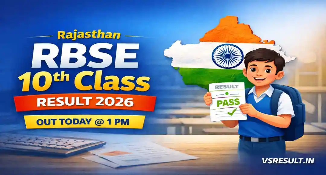 RBSE 10th Class Result 2026