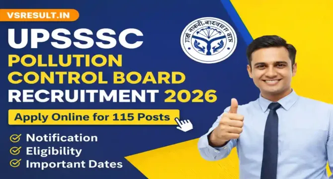 UPSSSC Pollution Control Board Recruitment 2026