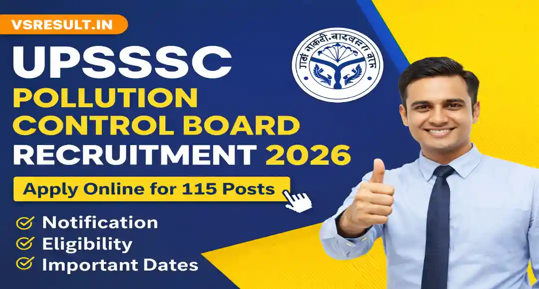 UPSSSC Pollution Control Board Recruitment 2026